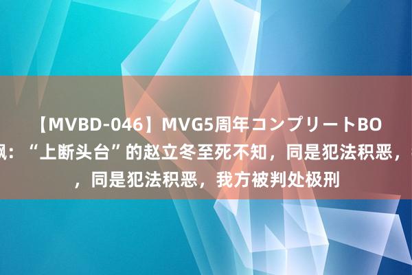 【MVBD-046】MVG5周年コンプリートBOX ゴールド 狂飙：“上断头台”的赵立冬至死不知，同是犯法积恶，我方被判处极刑