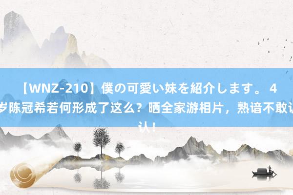 【WNZ-210】僕の可愛い妹を紹介します。 44岁陈冠希若何形成了这么？晒全家游相片，熟谙不敢认！