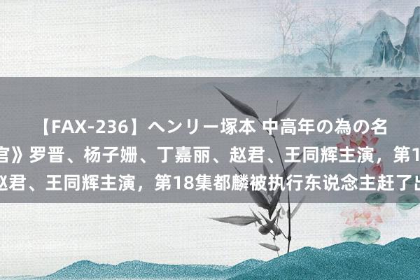 【FAX-236】ヘンリー塚本 中高年の為の名作裏ビデオ集 《执行法官》罗晋、杨子姗、丁嘉丽、赵君、王同辉主演，第18集都麟被执行东说念主赶了出去