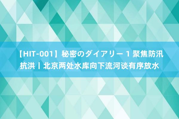 【HIT-001】秘密のダイアリー 1 聚焦防汛抗洪丨北京两处水库向下流河谈有序放水