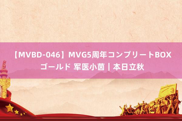 【MVBD-046】MVG5周年コンプリートBOX ゴールド 军医小茵｜本日立秋