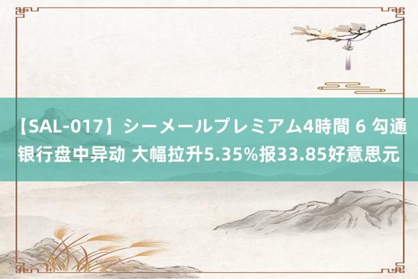 【SAL-017】シーメールプレミアム4時間 6 勾通银行盘中异动 大幅拉升5.35%报33.85好意思元